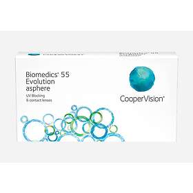 CooperVision Biomedics 55 Evolution (6-pack)