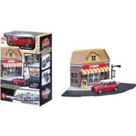 Bburago Street Fire City Kiosk Store 1:43