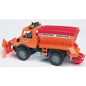 Bruder Mb Unimog Plog/Saltbil 02572