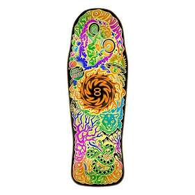 Santa Cruz Winkowski Dope Planet Two Shaped Skateboard Deck Multicolour 10.34 "