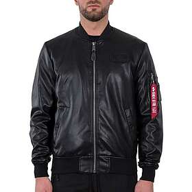 Alpha Industries Ma-1 Vf Vegan Leather Jacket (Homme)