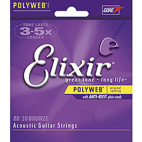 Elixir Acoustic Polyweb .42 Wrap 042