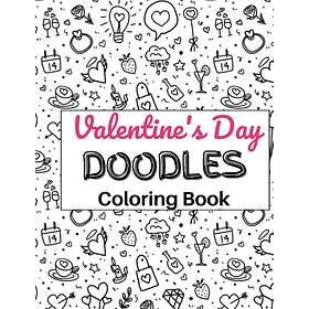 Coloring Book Valentine's Day Doodles