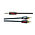 QED Profile J2P 3.5mm - 2RCA 1m