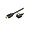 MicroConnect HDMI - HDMI High Speed with Ethernet (angled) 2m