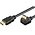 MicroConnect Gold HDMI - HDMI High Speed with Ethernet (angled) 1.5m