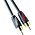 QED Profile Audio 2RCA - 2RCA 1m