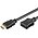 MicroConnect Gold HDMI - HDMI High Speed with Ethernet M-F 0.5m
