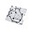 EK Waterblocks EK-FB ASUS M9H Monoblock - Nickel