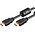 MicroConnect Gold Ferrite HDMI - HDMI High Speed with Ethernet 1.5m
