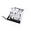 EK Waterblocks EK-FB ASUS C6H RGB Monoblock - Nickel