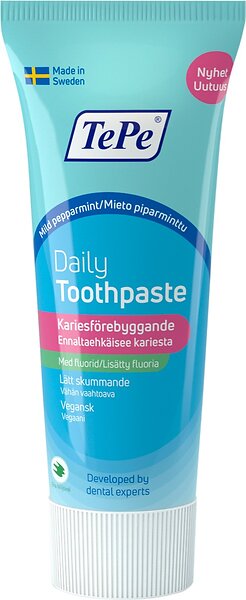 Daily TePe Blekande Tandkräm 75ml