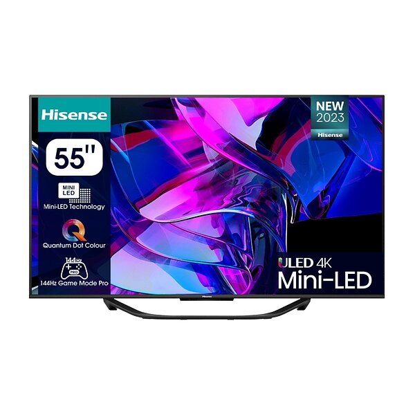 Hisense U7Q 55" 4K Ultra HD Mini-LED ULED Smart-TV