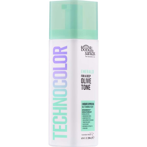 Bondi Sands Technocolor Emerald 1 Hour Express Self Tanning Foam 200ml