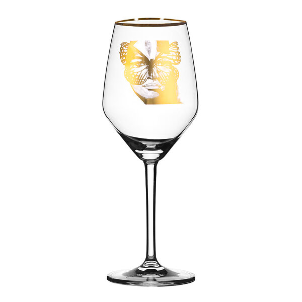 Carolina Gynning Golden Butterfly Rosé/Vitt Vinglas 40cl