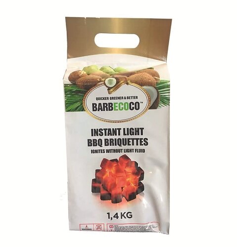 SeaSea Briketter 1,4kg Barbecoco