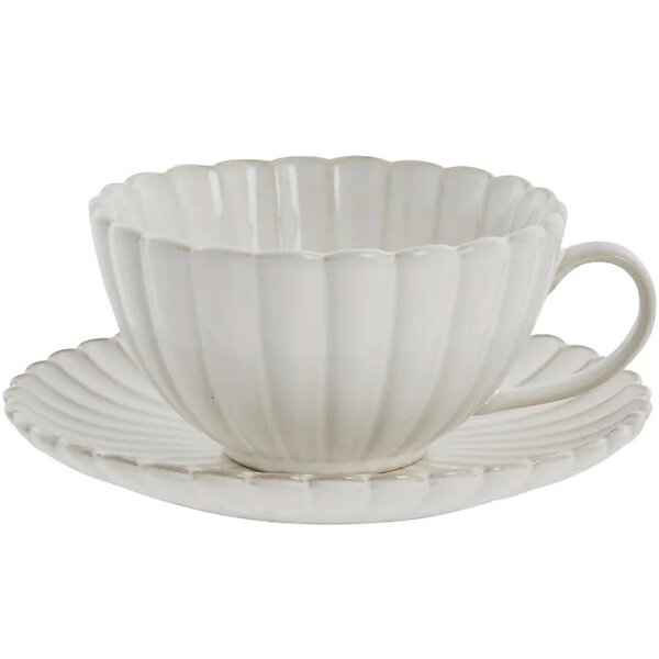 Lene Bjerre Camille Kaffekopp med fat