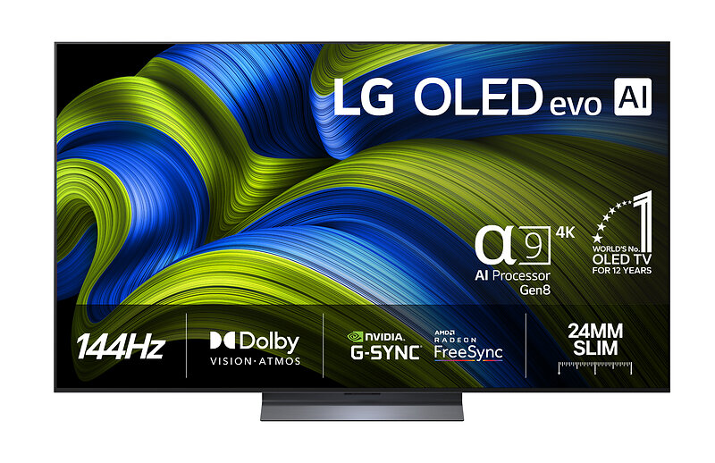 LG C5 55" 4K Ultra HD OLED evo AI Smart TV (2025) - OLED55C5ELB