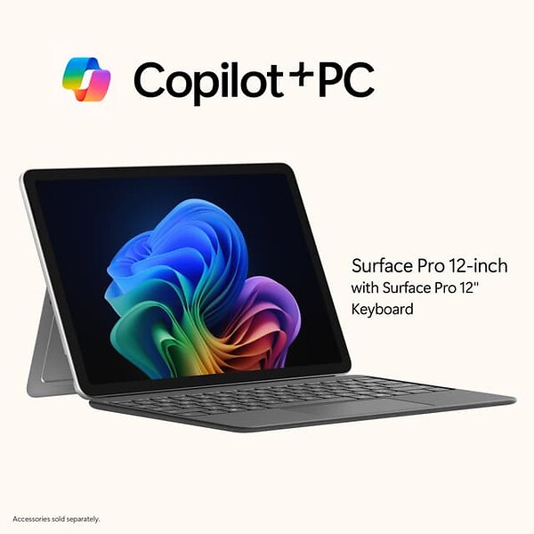 Microsoft Surface Pro Copilot+ PC EP2-27645 12" Snapdragon X Plus 16GB RAM 256GB SSD