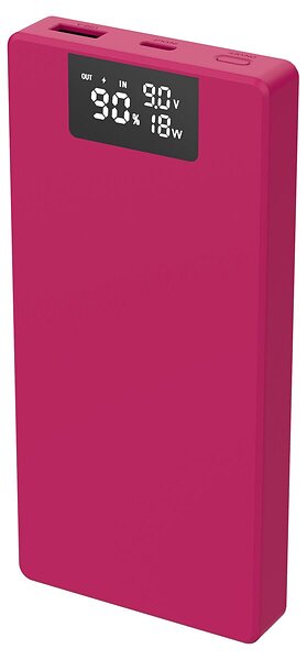 Clas Ohlson Powerbank snabbladdning USB-C, USB-A, 10 000 mAh