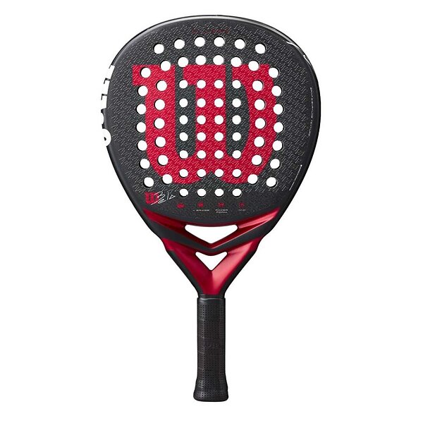 Raquette De Padel Wilson Blade V3 – Composite Carbone/fibre De Verre – Bord Renforcé – Construction Tubulaire C2 – Légère Et Puissante