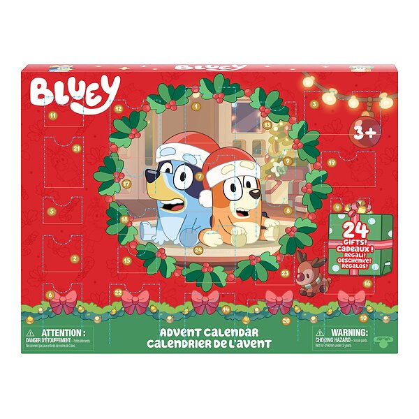 Bluey 24 Gåvor Adventskalender 2025