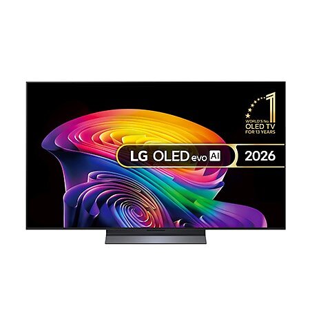 LG C6 55" 4K Ultra HD OLED evo AI Smart TV (2026) - OLED55C65LA