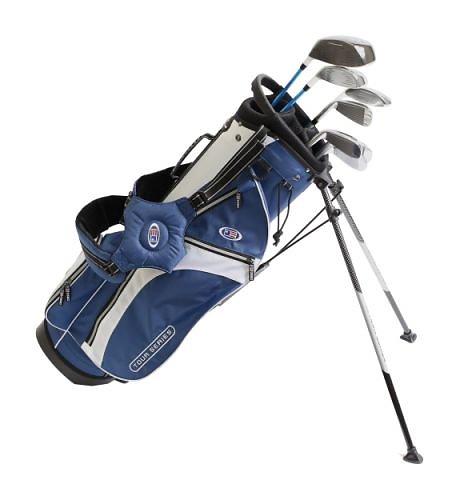 Us Kids Golf Ts63 With Carry Stand Bag 8 Clubs