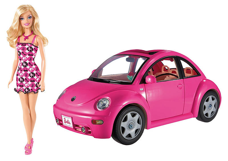 Best deals on Barbie Volkswagen New Beetle with Doll V1866 Fashion Doll
