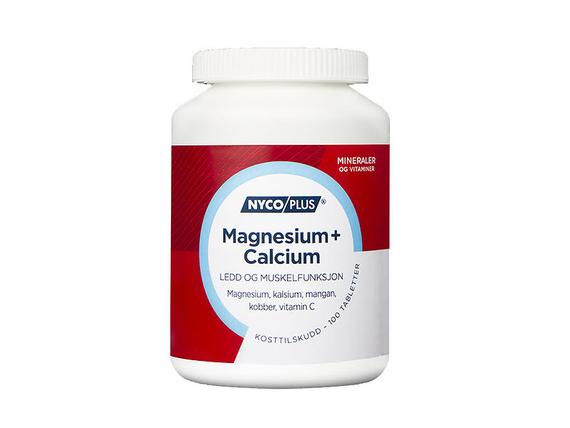 Best pris på Nycoplus Magnesium + Calcium 100 Tabletter