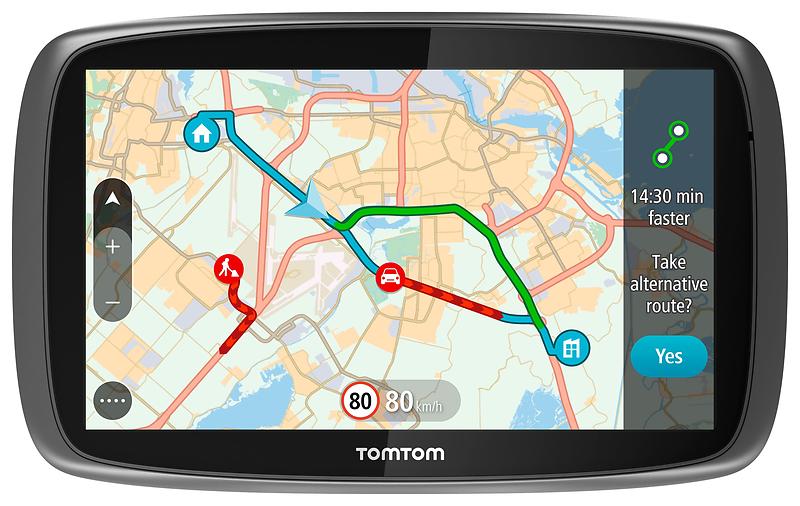 tomtom click map waypoint