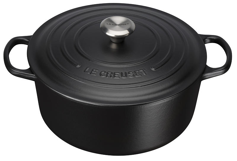 Le Creuset Cast Iron Casserole Round 24cm 4.2L (Metal knob)