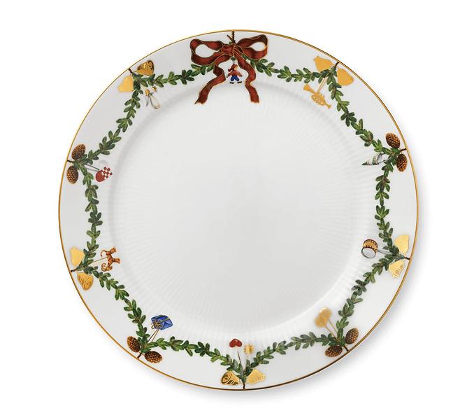 Royal Copenhagen Star Fluted Christmas Tallrik Ø27cm