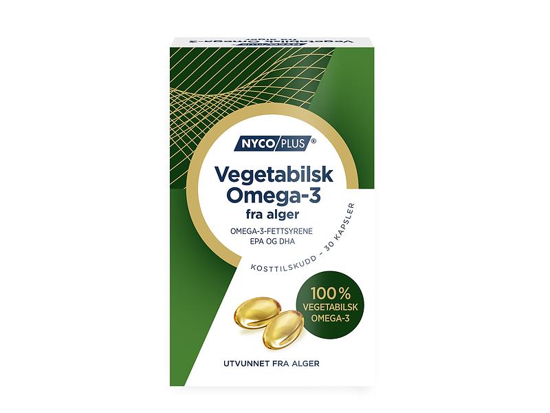 Best pris på Nycoplus Vegetabilsk Omega3 30 Kapsler Omega 3