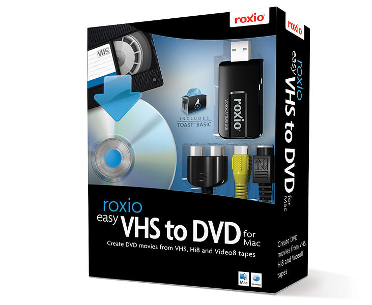 Roxio easy vhs to dvd