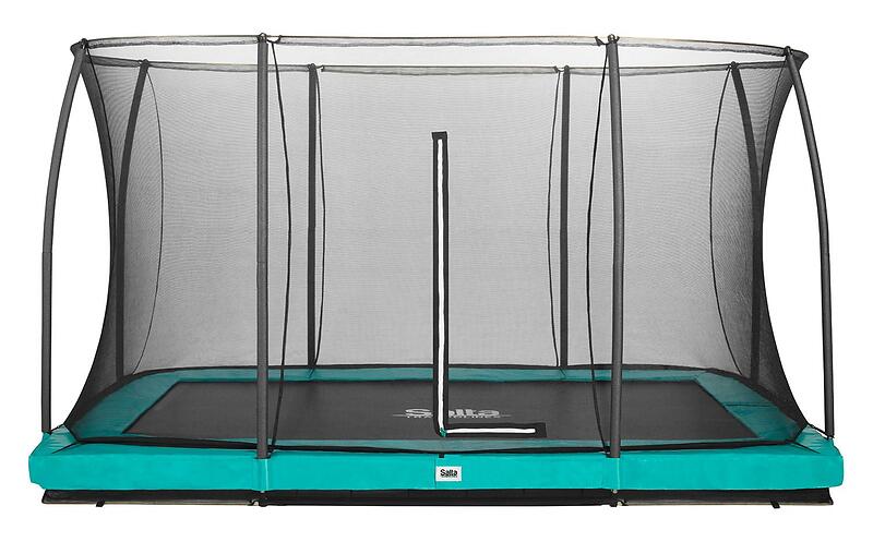 Salta Comfort Edition Ground With Safety Net Rectangular 244x366cm