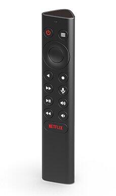 AULCMEET P3700 Telecomando Vocale Per Nvidia Shield TV 2015, 2017 E 2019, Con Tasto Netflix, Senza Retroilluminazione