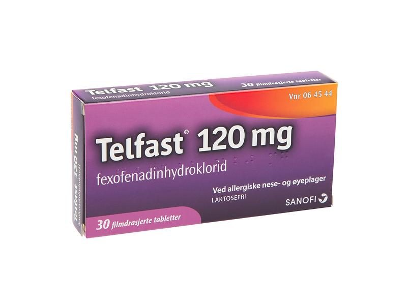 Best pris på Sanofi-Aventis Telfast 120mg 30 Tabletter Best pris på Sanofi-Aventis Telfast 120mg 30 Tabletter