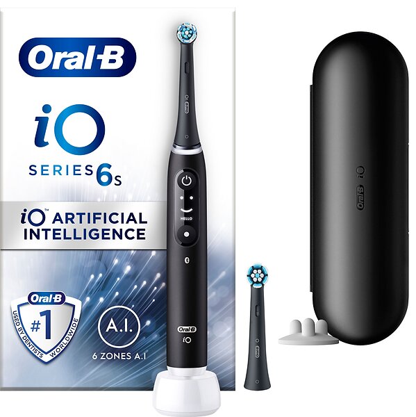 Oral-B iO Series 6S med extra borsthuvud