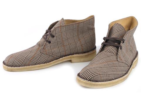 clarks desert boot canvas