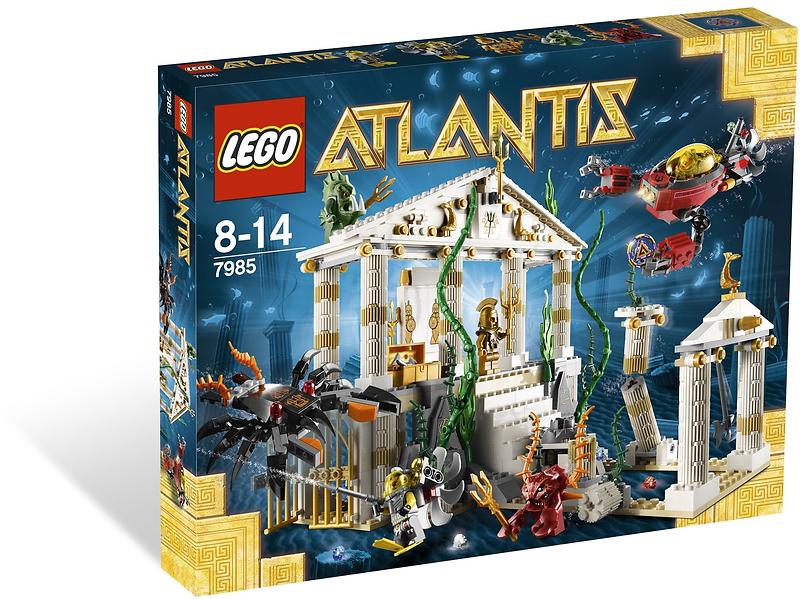 Lego Atlantis 7985 Atlantisstad Lego