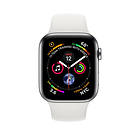 Apple Watch Series 4 4G 44mm Stainless Steel with Sport Band
