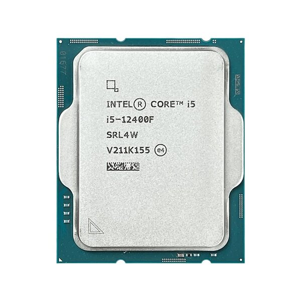CPU Intel Core i5-12400F CPU LGA 1700 Intel Core i5 12400 6 Core LGA 1700 CPU Processor (BX8071512400